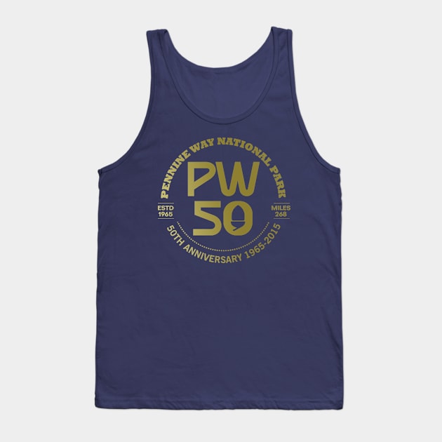 Pennine Way 50th anniversary Tank Top by ICONZ80